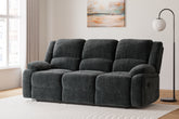 A2Z Furniture - Ashley Furniture - Draycoll Living Room - Reclining Power Sofa / Slate - 7650487